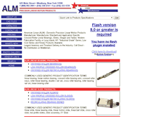 Tablet Screenshot of americanlinear.com